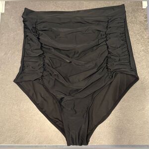 NEW Empetua High-Waisted Control Bikini Bottom Size 3XL Black